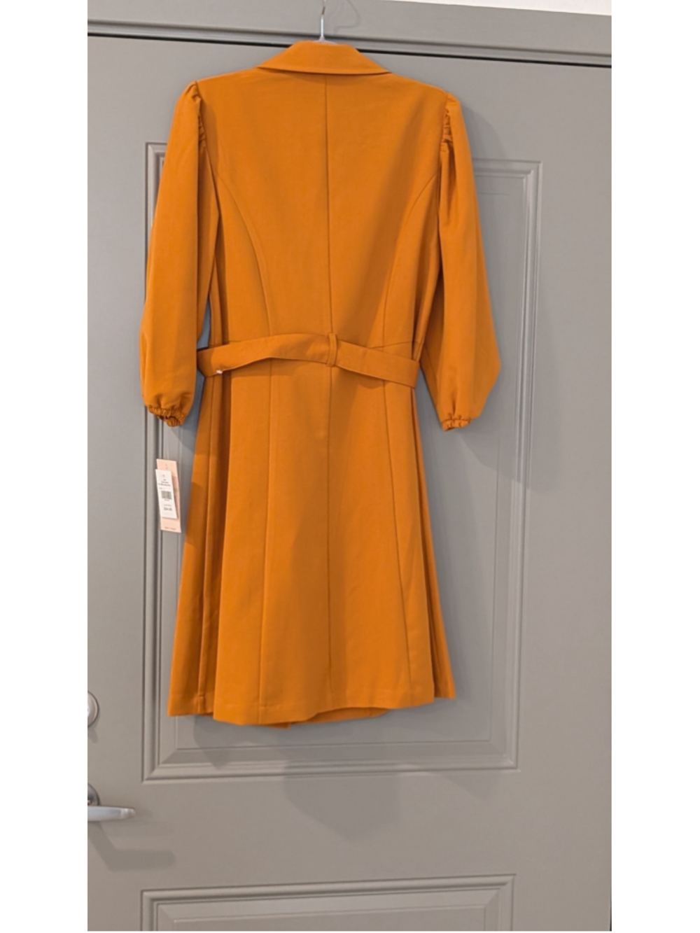 Women's Nanette Lepore Long Sleeve Dress Size 4 Orange - Picture 3 of 4